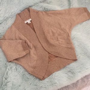 Banana republic elbow sleeve shrug/cardigan